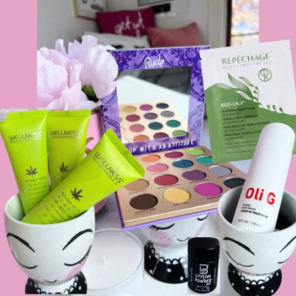 $150 Beauty Haircare Makeup Bundle NWT